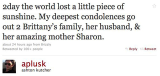 Illustration for article titled Celebs Continue To Mourn Brittany Murphy; Moby's Neighbors Smoke Crack
